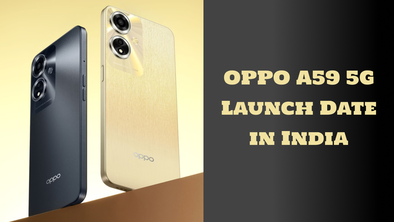 Oppo A59 5G Launch Date in India