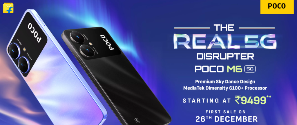 POCO M6 5G Launch Date in India