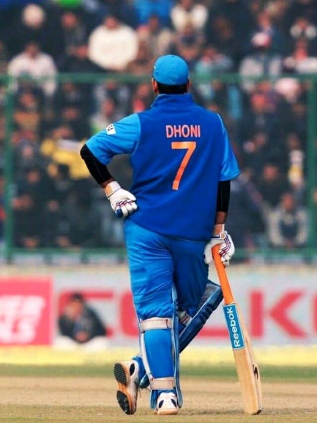 MS Dhoni का नंबर 7: हमेशा के लिए अमर!